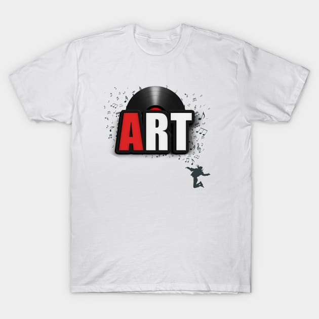 Simple Art T-Shirt by nemram